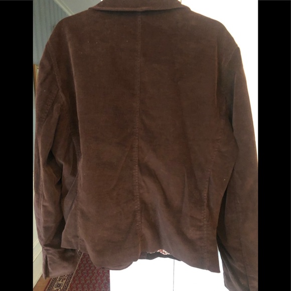 Brown velour style jacket - Picture 2 of 3